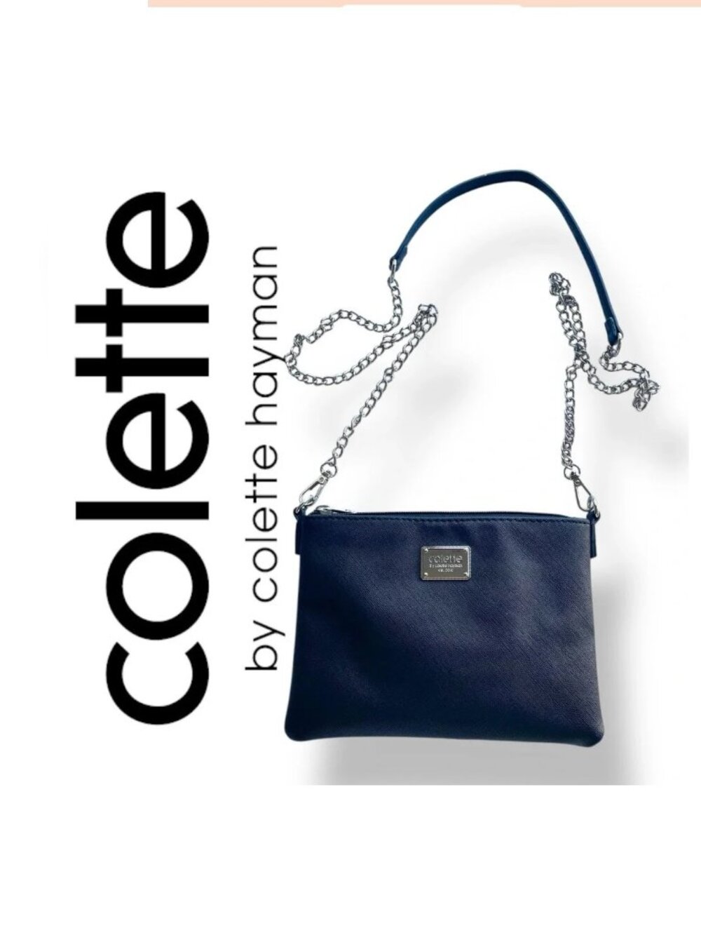 Chain Strap Crossbody Collete Hayman Bag Purse Clutch